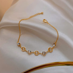 Small Round Bean Opal Bracelet