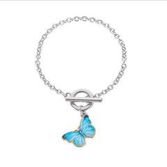 Butterfly Necklace Female Personality