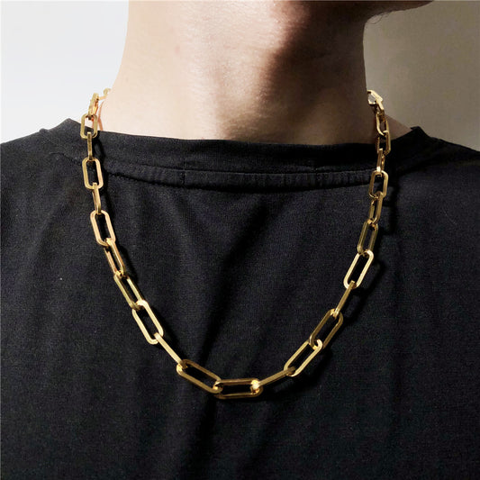 Titanium Steel Men Hip Hop Necklace Women