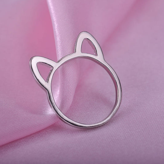 Ms. Cat Alloy Plating Green Ring