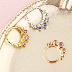 Ornaments Diamond-studded Nose Ring