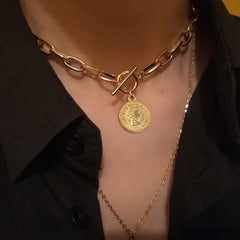 Schöne Edelstahlkette Dita